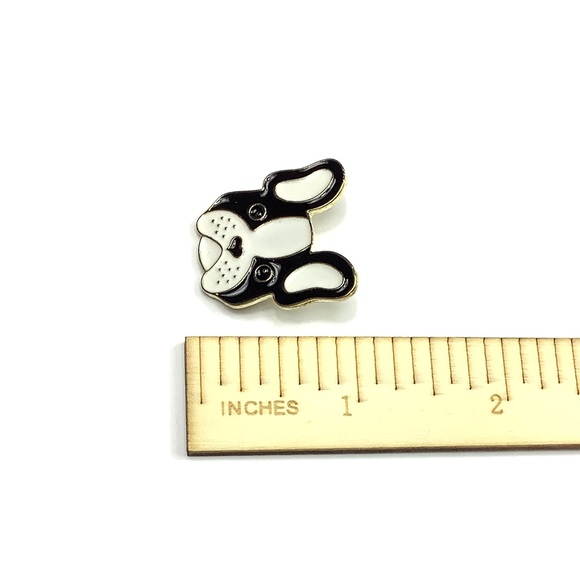 French Bulldog Enamel Pin Brooch - Picture 5 of 8